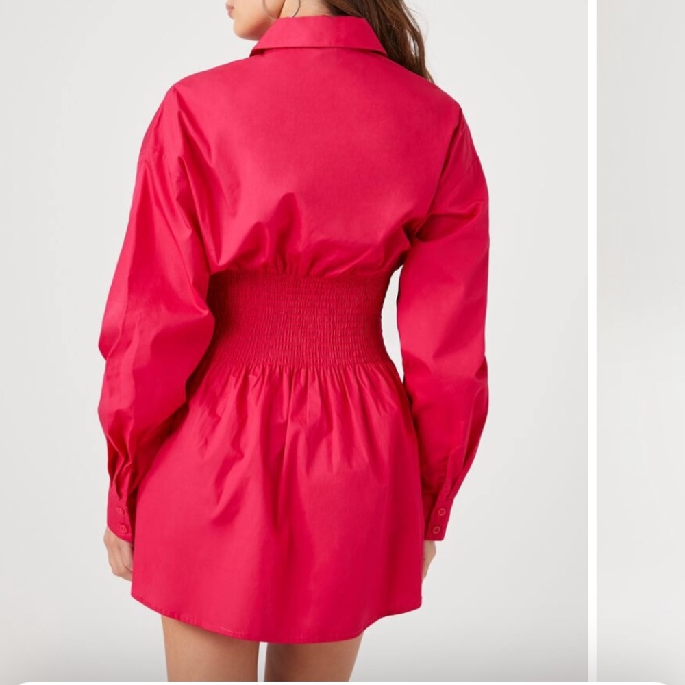 Mini dress pink/watermelon color